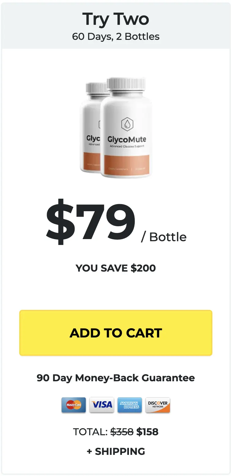 GlycoMute one bottle
